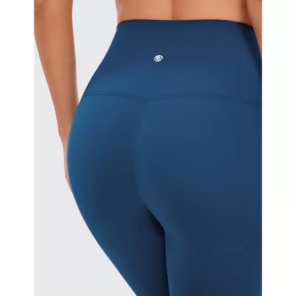 CRZ YOGA Butterluxe Womens Workout Leggings 265 Full Length High Waisted Yoga Pants Buttery Soft Athletic Gym Lounge265 Height 53  57 French Navy