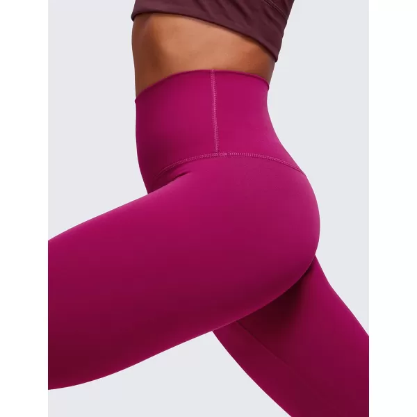 CRZ YOGA Butterluxe Womens Workout Leggings 265 Full Length High Waisted Yoga Pants Buttery Soft Athletic Gym Lounge265 Height 53  57 Magenta Purple