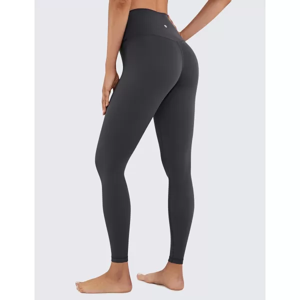 CRZ YOGA Butterluxe Womens Workout Leggings 265 Full Length High Waisted Yoga Pants Buttery Soft Athletic Gym Lounge265 Height 53  57 Melanite