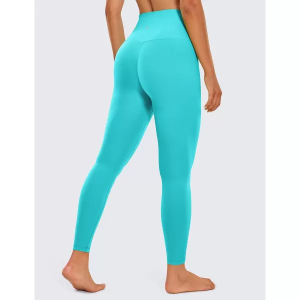 CRZ YOGA Butterluxe Womens Workout Leggings 265 Full Length High Waisted Yoga Pants Buttery Soft Athletic Gym Lounge265 Height 53  57 Neon Spectral Blue