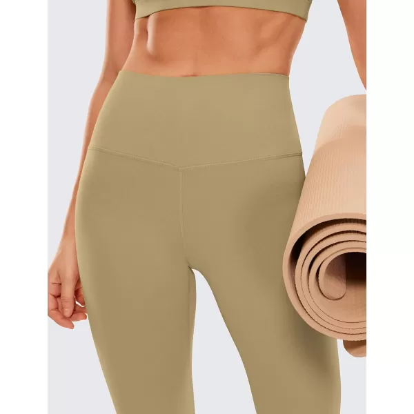 CRZ YOGA Butterluxe Womens Workout Leggings 265 Full Length High Waisted Yoga Pants Buttery Soft Athletic Gym Lounge265 Height 53  57 Soul Brown