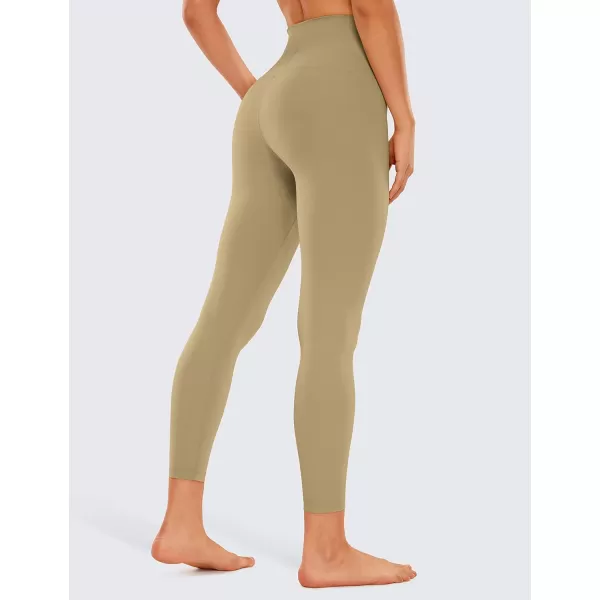 CRZ YOGA Butterluxe Womens Workout Leggings 265 Full Length High Waisted Yoga Pants Buttery Soft Athletic Gym Lounge265 Height 53  57 Soul Brown