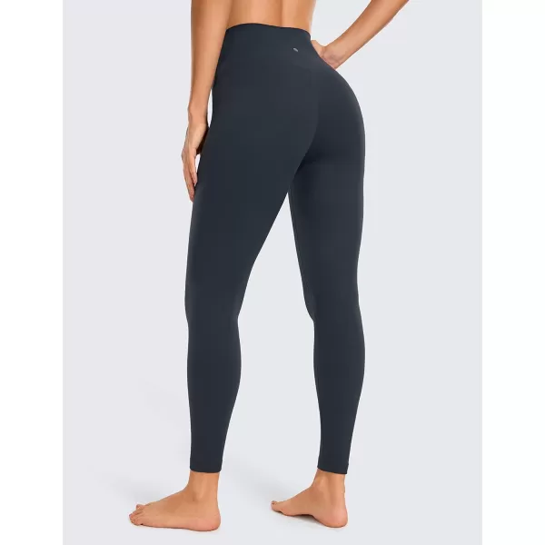 CRZ YOGA Butterluxe Womens Workout Leggings 265 Full Length High Waisted Yoga Pants Buttery Soft Athletic Gym Lounge265 Height 53  57 True Navy