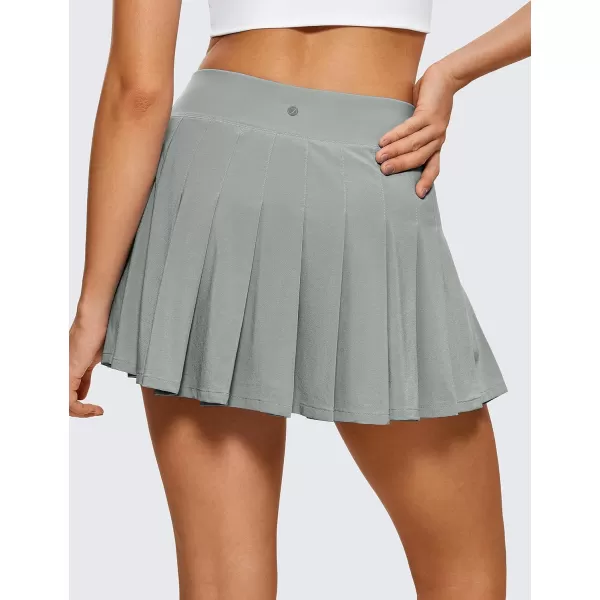 CRZ YOGA Cute Pleated Skirts for Women High Waisted Tennis Golf Skorts with Pockets Casual Athletic Workout SkaterSterling