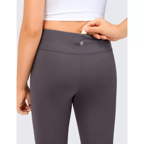 CRZ YOGA Girls Butterluxe Full Length Athletic Leggings  Kids High Waist Lounge Pants Girls Active Dance Running Yoga TightsRegular Tornado Grey