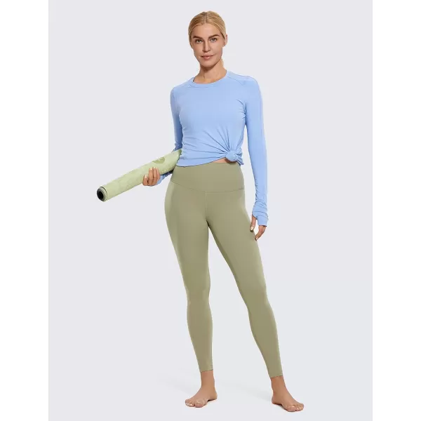 CRZ YOGA High Waisted Lounge Yoga Legging Yoga Pants 25  2825 inches Carbon Dust