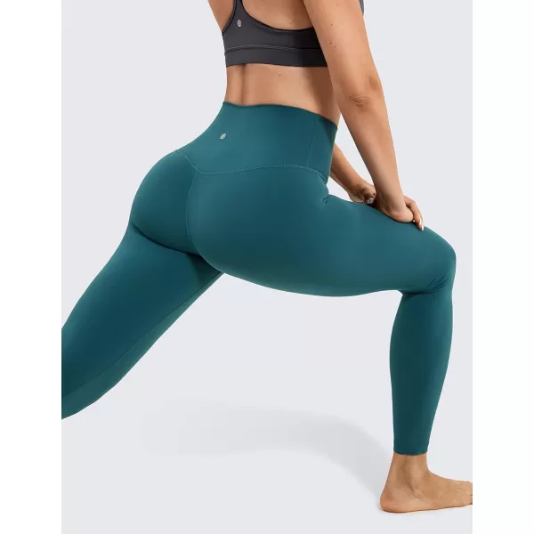 CRZ YOGA High Waisted Lounge Yoga Legging Yoga Pants 25  2825 inches Petrol Blue