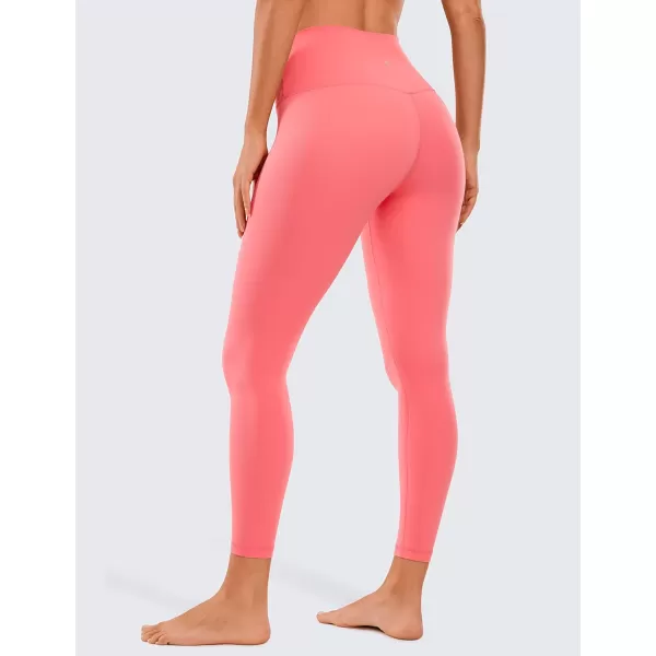 CRZ YOGA High Waisted Lounge Yoga Legging Yoga Pants 25  2825 inches Raspberry Sorbet