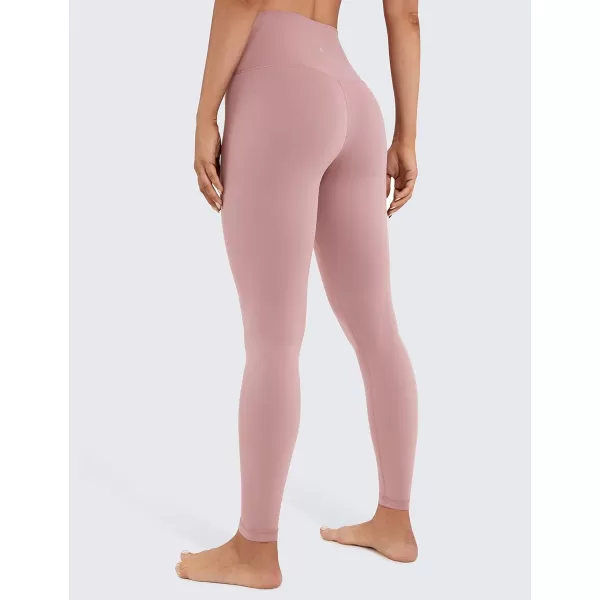 CRZ YOGA High Waisted Lounge Yoga Legging Yoga Pants 25  2825 inches Rose Fragrant Purple