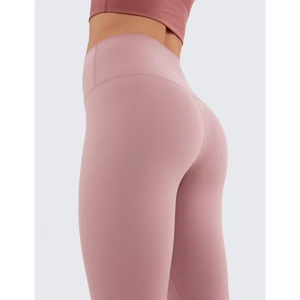 CRZ YOGA High Waisted Lounge Yoga Legging Yoga Pants 25  2825 inches Rose Fragrant Purple