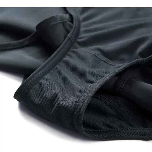 CRZ YOGA High Waisted Running Shorts for Women  254 Liner Gym Athletic Workout Shorts with Pockets Soft Lightweight4  Mid Waisted Melanite
