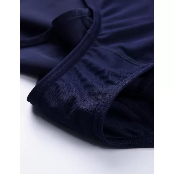 CRZ YOGA High Waisted Running Shorts for Women  254 Liner Gym Athletic Workout Shorts with Pockets Soft Lightweight4  Mid Waisted Navy