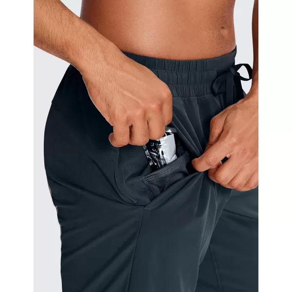 CRZ YOGA Mens 2 in 1 Running Shorts with Liner  5 7 9 Quick Dry Workout Sports Athletic Shorts with Pockets7 inches True Navy