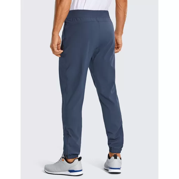 CRZ YOGA Mens 4Way Stretch Golf Joggers with Pockets 283032  Work Sweatpants Track Gym Athletic Workout Hiking Pants30 inches Electric Blue