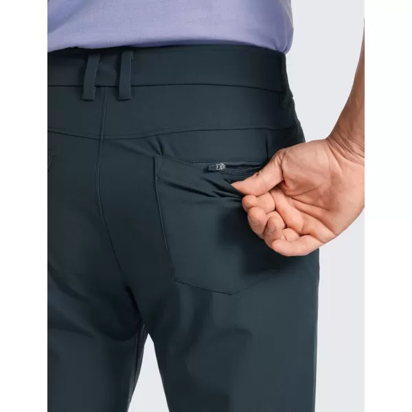 CRZ YOGA Mens All Day Comfy Golf Pants with 5Pocket  303234 Quick Dry Lightweight Casual Work Stretch PantsTrue Navy