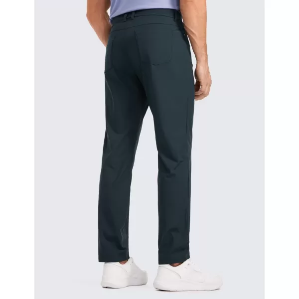 CRZ YOGA Mens All Day Comfy Golf Pants with 5Pocket  303234 Quick Dry Lightweight Casual Work Stretch PantsTrue Navy