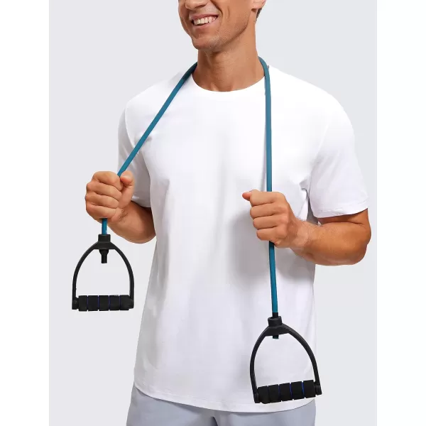 CRZ YOGA Mens Cotton Polyester Short Sleeve TShirt Classic Fit Casual Workout Tops Soft Premium TeeWhite