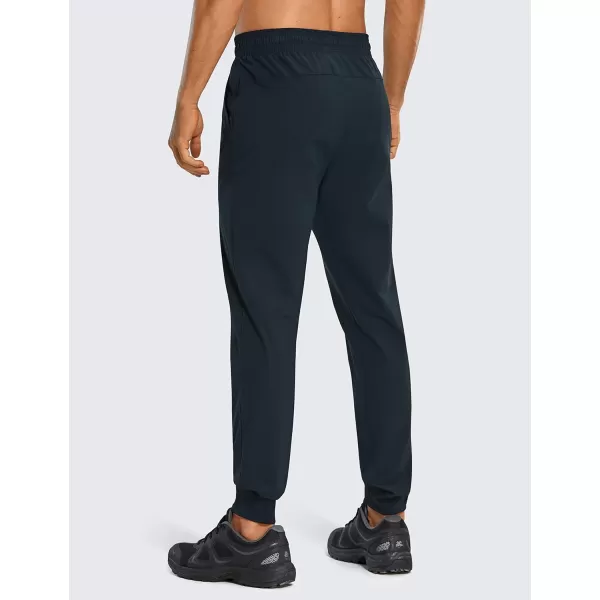 CRZ YOGA Mens Lightweight Athletic Golf Joggers Pants  Casual Workout Track Gym Pants with PocketsTrue Navy