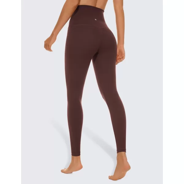 CRZ YOGA Super High Waisted Butterluxe Workout Leggings 25 28  Over Belly Buttery Soft Full Length Yoga Pants for Women25 inches Taupe