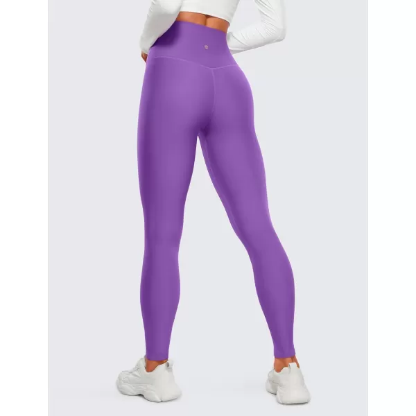 CRZ YOGA Thermal Fleece Lined Leggings Women 28  Winter Warm Workout Hiking Pants High Waisted Yoga Tights Full LengthRoyal Lilac