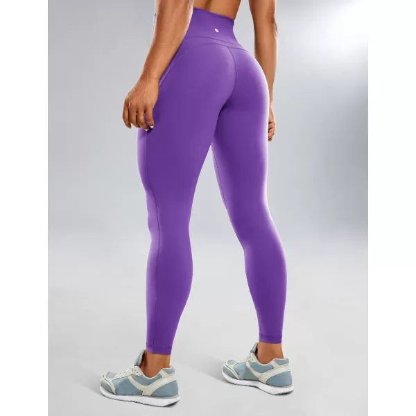 CRZ YOGA UltiDry Workout Leggings for Women 25  High Waisted Yoga Pants 78 Athletic Running Fitness Gym TightsRoyal Lilac