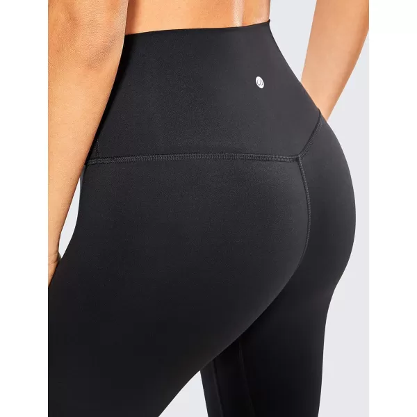 CRZ YOGA Women Naked Feeling Yoga Pants 25 Inches  78 High Waisted Workout LeggingsBlack