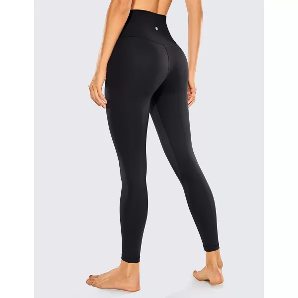 CRZ YOGA Women Naked Feeling Yoga Pants 25 Inches  78 High Waisted Workout LeggingsBlack