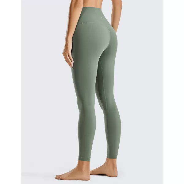 CRZ YOGA Women Naked Feeling Yoga Pants 25 Inches  78 High Waisted Workout LeggingsVibrant Green