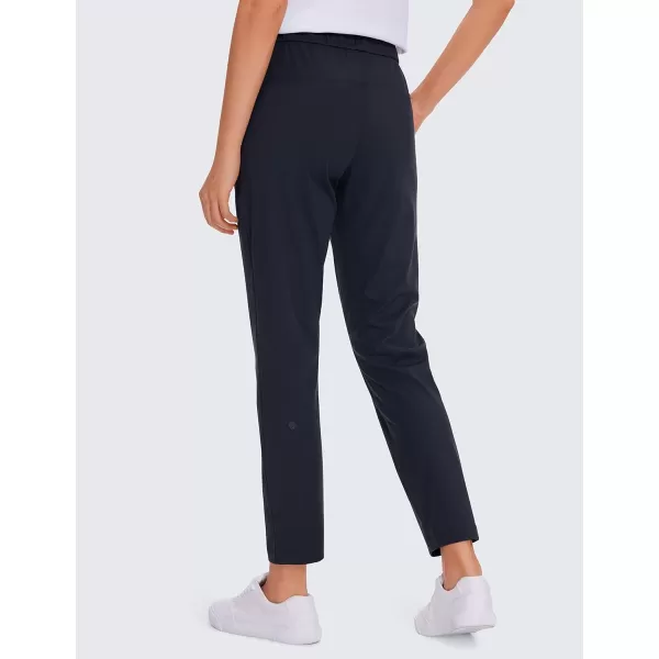 CRZ YOGA Womens 4Way Stretch Ankle Golf Pants  78 Dress Work Pants Pockets Athletic Travel Casual Lounge WorkoutNavy