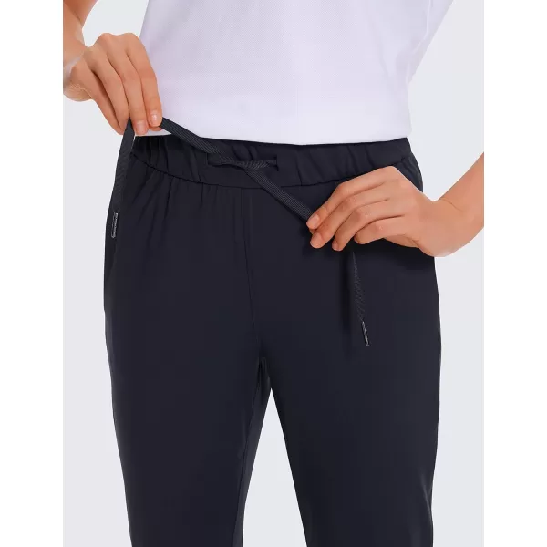 CRZ YOGA Womens 4Way Stretch Ankle Golf Pants  78 Dress Work Pants Pockets Athletic Travel Casual Lounge WorkoutNavy