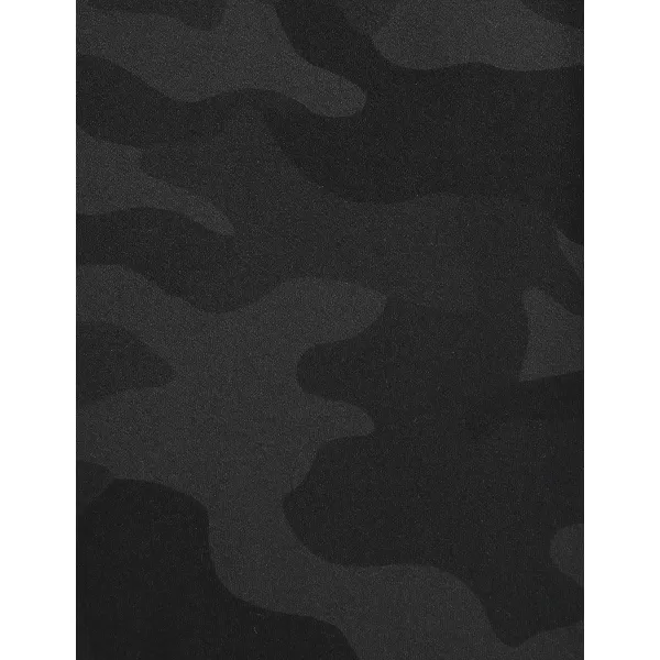 CRZ YOGA Womens Brushed Naked Feeling Workout Capri Leggings Pockets 19  High Waisted Gym Athletic Tummy Control Yoga PantsDark Grey Camouflage