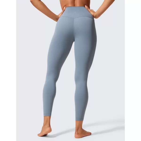 CRZ YOGA Womens Butterlift High Waisted Workout Leggings 25quot  Pilates Gym Athletic Yoga Pants Buttery SoftBelgian Blue