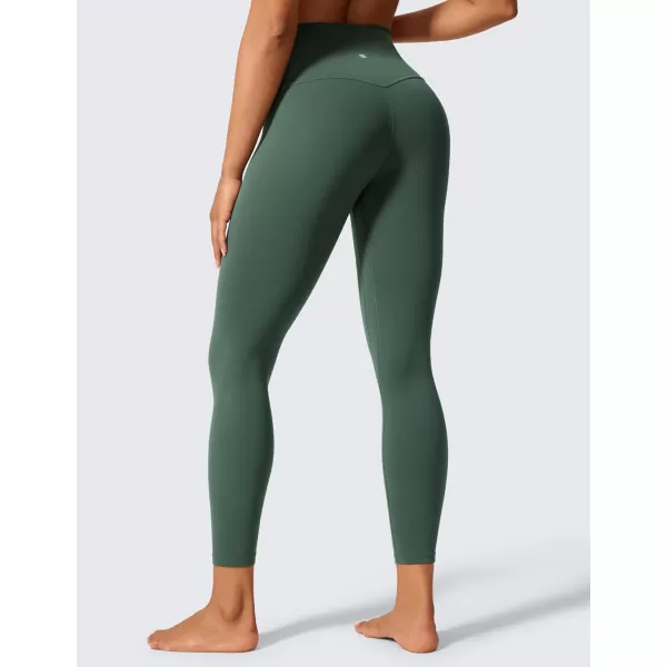 CRZ YOGA Womens Butterlift High Waisted Workout Leggings 25quot  Pilates Gym Athletic Yoga Pants Buttery SoftDark Forest Green