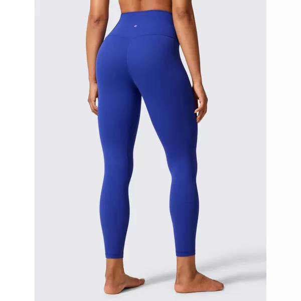 CRZ YOGA Womens Butterlift High Waisted Workout Leggings 25quot  Pilates Gym Athletic Yoga Pants Buttery SoftWaves Blue