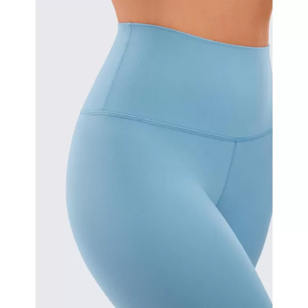 CRZ YOGA Womens Butterluxe Biker Shorts 25  4  6  8  High Waisted Booty Workout Volleyball Yoga Spandex6 inches Pure Blue