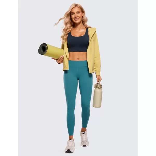 CRZ YOGA Womens Butterluxe Low Rise Workout Leggings 25 Inches  Comfy Buttery Soft Athletic Gym Lounge Yoga Pants25 inches Green Jade