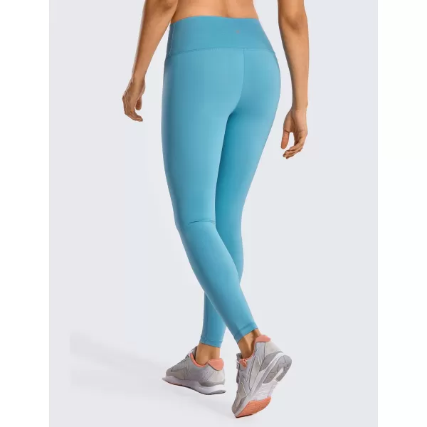 CRZ YOGA Womens Compression Workout Leggings 252825 inches Utility Blue