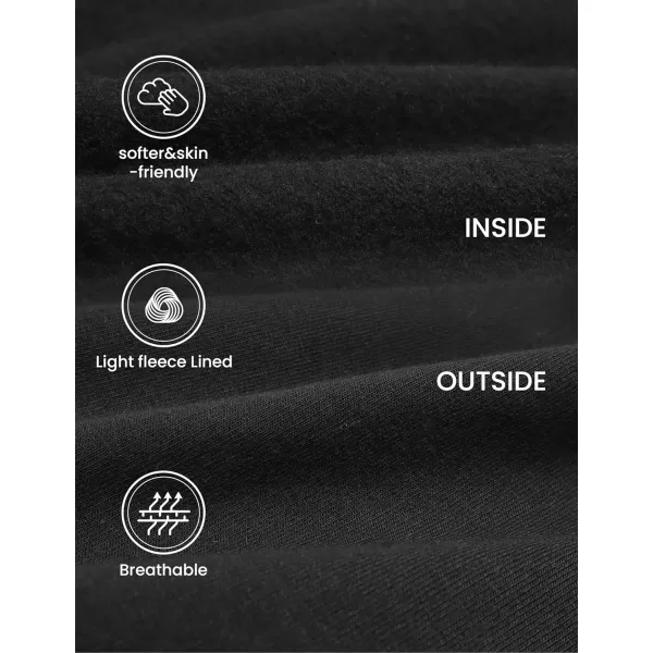 CRZ YOGA Womens Fleece Zip Up Cropped Hoodie Workout Jacket Athletic Casual Long Sleeve Sweatshirts with Thumb HolesBlack