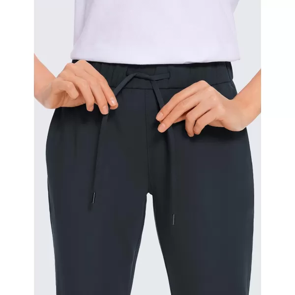 CRZ YOGA Womens High Waisted 4Way Stretch Golf Capris 25  Work Pants Athletic Lounge Workout Ankle PantsTrue Navy