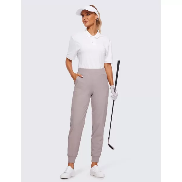 CRZ YOGA Womens Joggers Pants with Pockets Lightweight Workout Travel Casual Golf Hiking Pants for Women Quick DryMoonphase