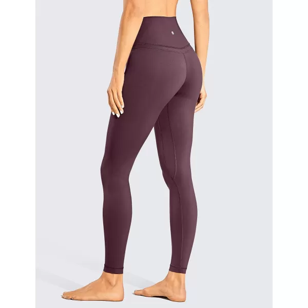 CRZ YOGA Womens Naked Feeling I Workout Leggings 28 Inches  High Waisted FullLength Yoga Pants28 inches Arctic Plum