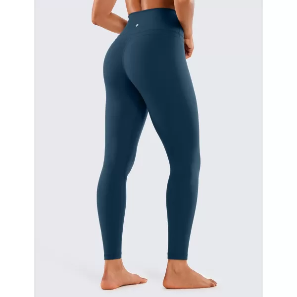 CRZ YOGA Womens Naked Feeling I Workout Leggings 28 Inches  High Waisted FullLength Yoga Pants28 inches French Navy