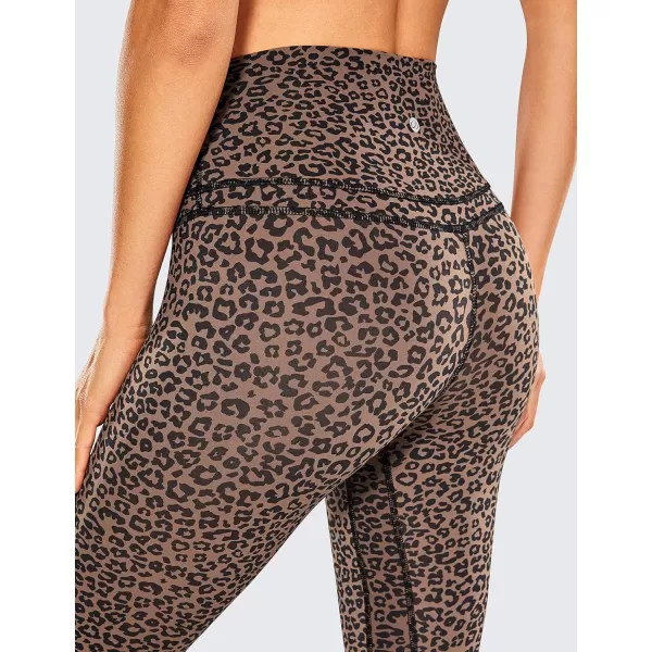 CRZ YOGA Womens Naked Feeling I Workout Leggings 28 Inches  High Waisted FullLength Yoga Pants28 inches Leopardprint 2