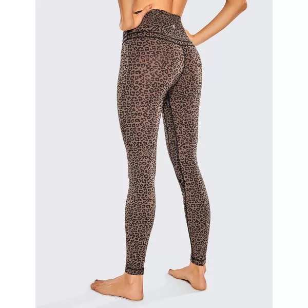 CRZ YOGA Womens Naked Feeling I Workout Leggings 28 Inches  High Waisted FullLength Yoga Pants28 inches Leopardprint 2