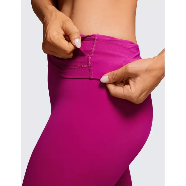 CRZ YOGA Womens Naked Feeling I Workout Leggings 28 Inches  High Waisted FullLength Yoga Pants28 inches Magenta Purple