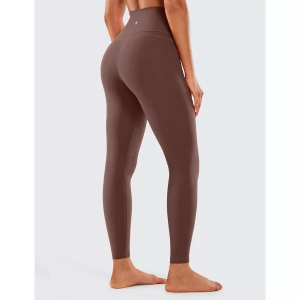 CRZ YOGA Womens Naked Feeling I Workout Leggings 28 Inches  High Waisted FullLength Yoga Pants28 inches Taupe