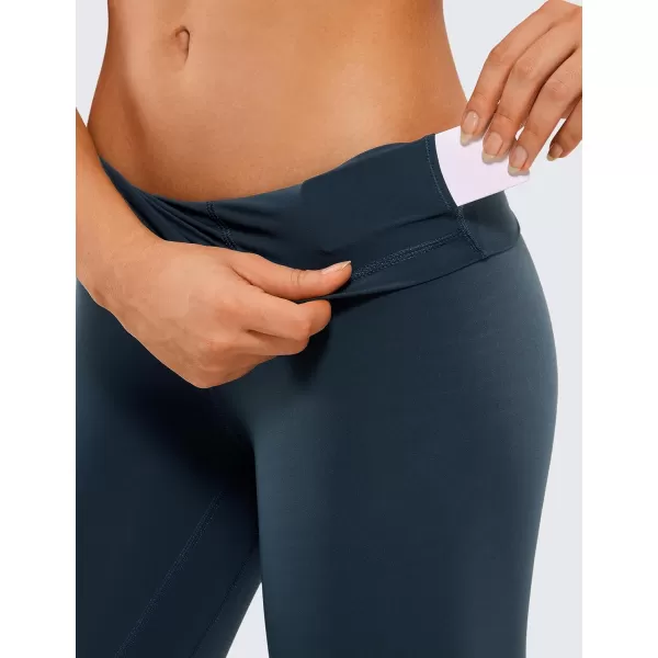 CRZ YOGA Womens Naked Feeling I Workout Leggings 28 Inches  High Waisted FullLength Yoga Pants28 inches True Navy