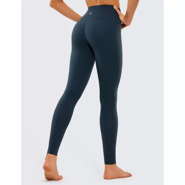 CRZ YOGA Womens Naked Feeling I Workout Leggings 28 Inches  High Waisted FullLength Yoga Pants28 inches True Navy