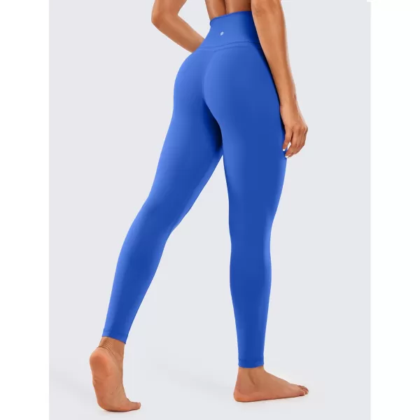 CRZ YOGA Womens Naked Feeling I Workout Leggings 28 Inches  High Waisted FullLength Yoga Pants28 inches Waves Blue