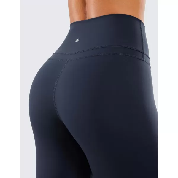 CRZ YOGA Womens Naked Feeling Workout Leggings 25 Inches  78 High Waist Yoga Tight PantsNavy